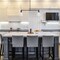 Designers Fountain Summer Jazz 60 Watt 2-Light Matte Black Transitional Island Light with Clear Glass Shades D310M-IS-MB - alternate 5